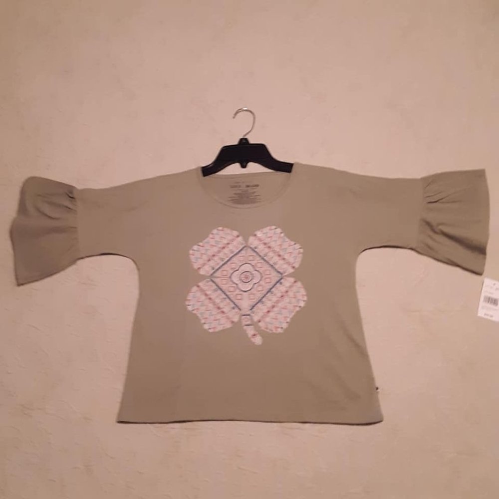 NWT Lucky Brand Girls Size L Boho Shirt